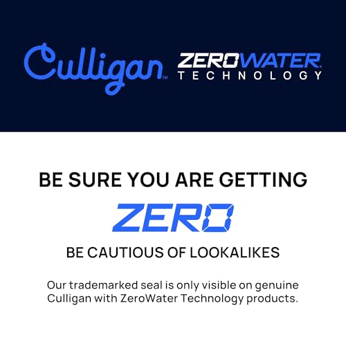 Culligan ZeroWater Replacement Water Filter Removes PFAS 2-Pack