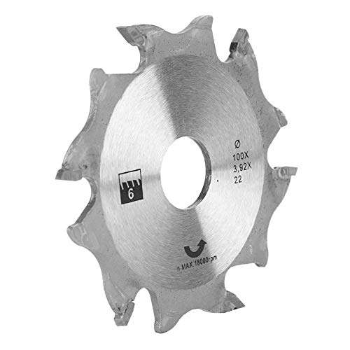 Biscuit Jointer Blade, 100mm Carbide Biscuit Jointer Blade Cutter Replacement for Woodworking