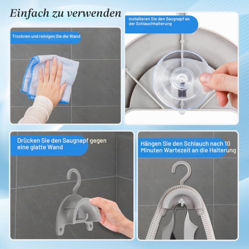 CPAP Hose Holder & Mask Holder - Universal Hose Stand for BiPAP, Fan & Sleep Apnea Devices (Bed/Wall Mounting)