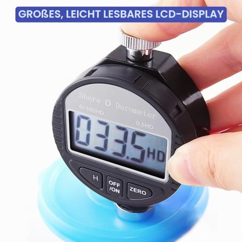 Generic Digital Shore D Meter 0 to 100 Hd Durometer Shore D Hardness Tester