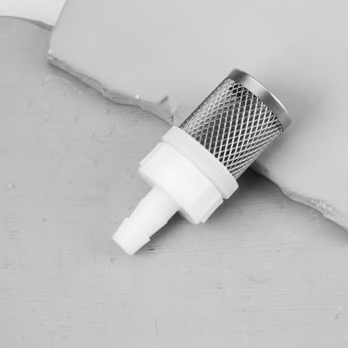 ECSiNG stainless steel mesh intake filter with hose barb 8 mm 2x water pump suction filter 8mm