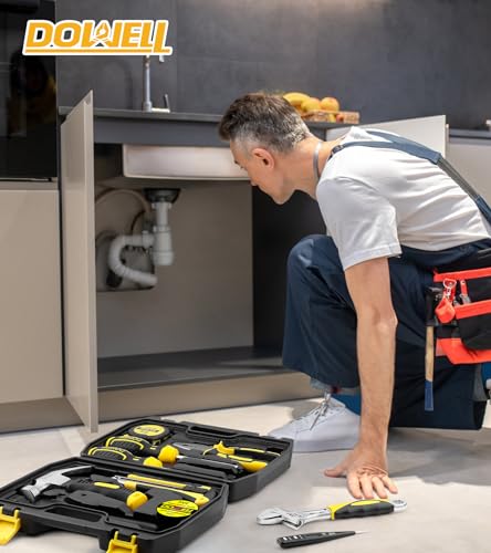 DOWELL Small Tool Kit, Tool Set for Home, Dorm 10 PCS