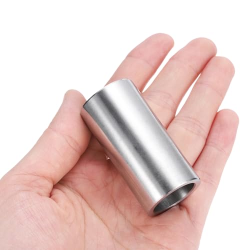 uxcell 10pcs Stainless Steel Spacer 3/4" Bore x 1" OD x 2" Length Screw Standoff Bushing Plain Finish Round Metal Spacer for 3/4 Screws Bolts and Rods 3/4" x 1" x 2"