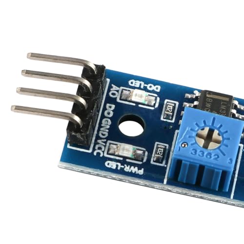 10pcs FONGKNOX 4 Pin DC 3.3V - 5V Digital Light Intensity Sensor Module Photoresistor Photoresistor Compatible with Arduino