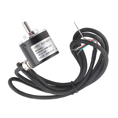 600P/R Rotary Encoder, Incremental Rotary Encoder Module, DC 5-24v 2 Phase, for Intelligent Control of Various Displacement Measurement