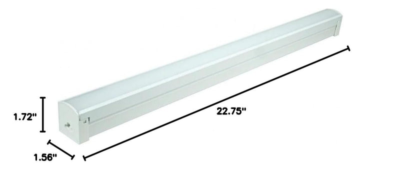 Nuvo Lighting 65/1103 Transitional LED Fixtures in White Finish, 22.75 inches 2 Feet Linkable