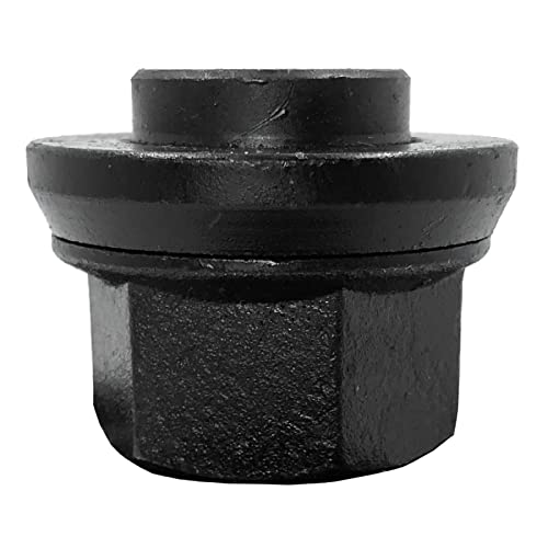 Haltec 6 Pieces of Two Piece 6mm Sleeve Flanged M22x1.5 Wheel Nuts 33mm Hex Unimount Hub Pilot for Commercial Semi Trucks. GL-2906