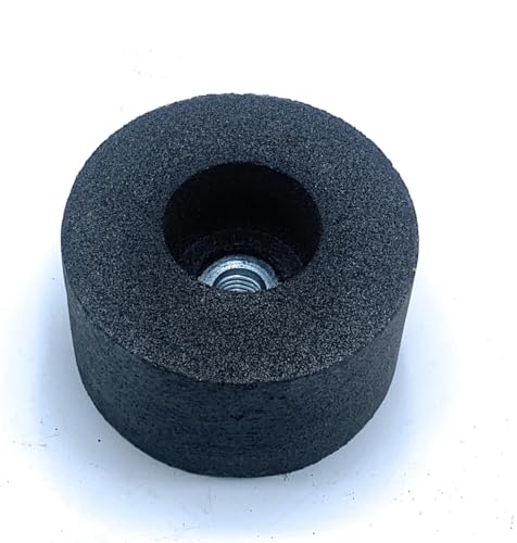 SIGNI 4 inch Silicon Carbide Grinding Stone with 5/8 Arbor for Grinding Masonry (46 Grit) 46 Grit