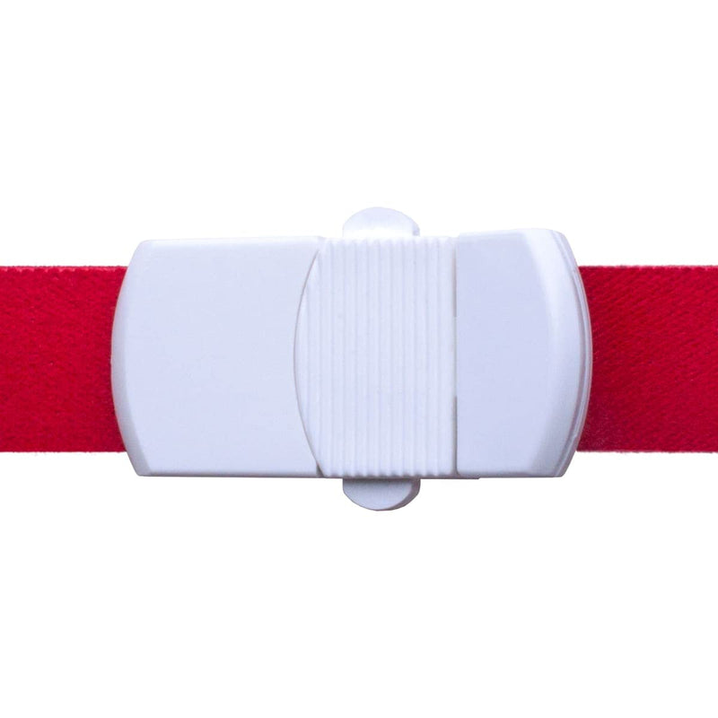 DocCheck tourniquet “Larr” with sturdy 2-step safety lock for one-handed operation