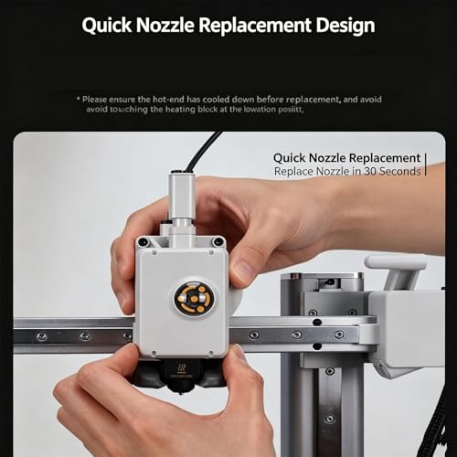 For Bambu Lab A1 A1 Mini Hardened Steel Nozzle and Silicone Sock Set 0.2mm 0.4mm 0.6mm Hotend Print Head With Silicone Sleeve And Hex Wrench