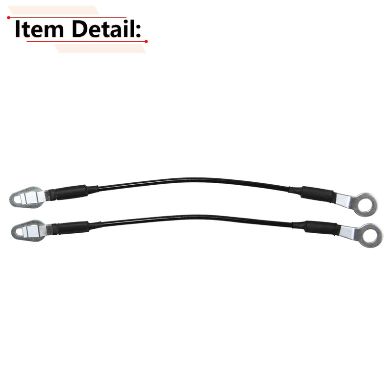 RLB-HILON Tailgate Cable Compatible with Chevy Silverado 1999-2006, for GMC Sierra 1999-2006, for Chevrolet Avalanche 2002-2006, for Cadillac Escalade EXT 2002-2006, for Hummer H2 2003-2007