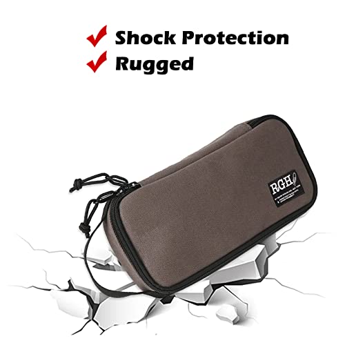 Rough Enough Small Tool Bag Pouch Case with Zipper Handle