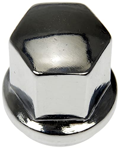 Dorman 611-934 Wheel Nut M14-1.5 Flat Top Nut - 22 mm Hex Size, 36 mm Length Compatible with Select Buick/Cadillac/Chevrolet Models, 10 Pack (OE FIX)