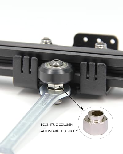 Upgrade Direct Drive Support Aluminum Alloy Plate with 3pcs Pulleys Compatible with Dual/Single Gear/Titan/BMG Extruder for Ender 3 V2 Ender 3 Pro CR-10(Plate)
