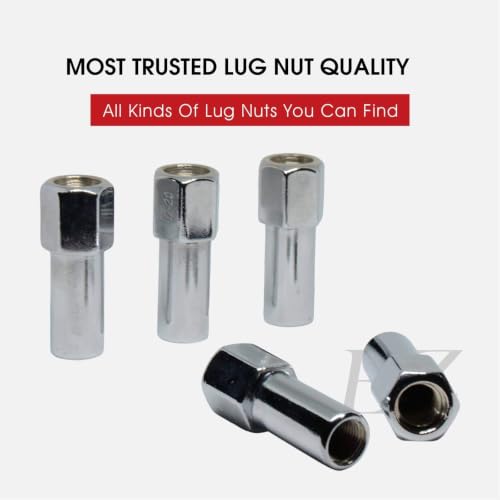 Open End Cragar SST Mag Lug Nut 7/16"-20 with Center Washer Set of 20 Pcs 7/16"