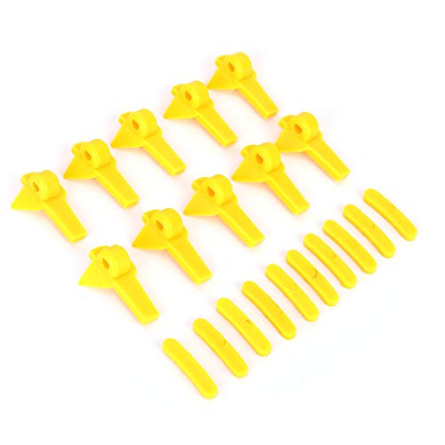 Tire Changer Mount Demount Head, 20pcs Tyre Changer Duck Insert Rim Protector Tire Demount Head Tire Machine Guard Wheel Side Protector for Mount Demount Duck Head Tyre Repair