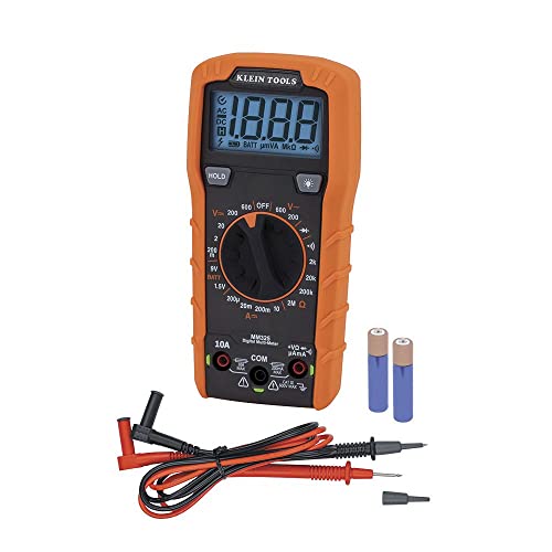 Klein Tools Digital Multimeter (MM325) + Magnetic Hanger (69417)