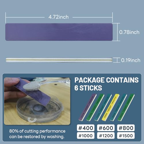 stedi 6PCS Sanding Sticks+ Sprue Cutters