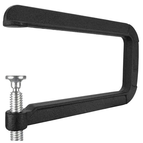 Performance Tool W3982 8 in. Deep Throat Cast Iron C-Clamp