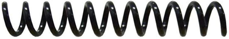 PPE Plastic Binding Spiral Coil, 8mm Diameter, 48 Loops, 4:1 Pitch, Color Coil Black, Pack of 100