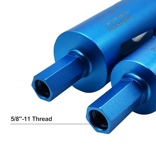 FEWELL 2" Diamond Core Drill Bits,9" Drilling Depth with Laser Segments 2 in