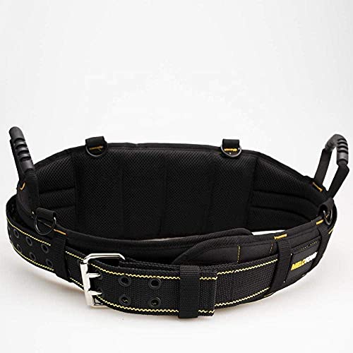 MELOTOUGH Suspenders Tool Belt Suspenders Adjustable Size Padded Suspenders& Padded Electrician Tool Belt Padded Tool Belt With Back Support Heavy Foam Padding