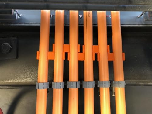 Rack-A-Tiers Slammers - Rigid/PVC Conduit Spacer with Support Hole, Keep Conduits in Place During Slab Work & Concrete Pour - 50 Pack (For 3/4-inch Conduits) (35075.RSWS)