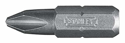 Stanley 168950B 25mm Phillips 3pt Bit 25mm (25 Pieces)