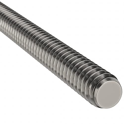 Lamons ROD.BLACK.1/2-13x2ftx1 Medium-Strength Threaded Rod, Black-Oxide Grade B7 Steel, 1/2"-13 Thread Size, 2' Long (Qty 1 Each)