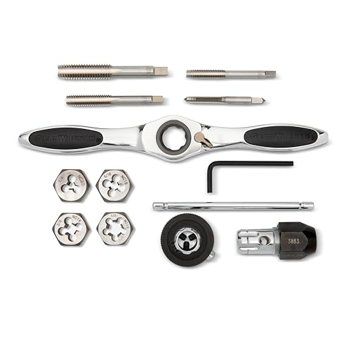 GEARWRENCH 13 Piece SAE Ratcheting Tap & Die Set | 82817