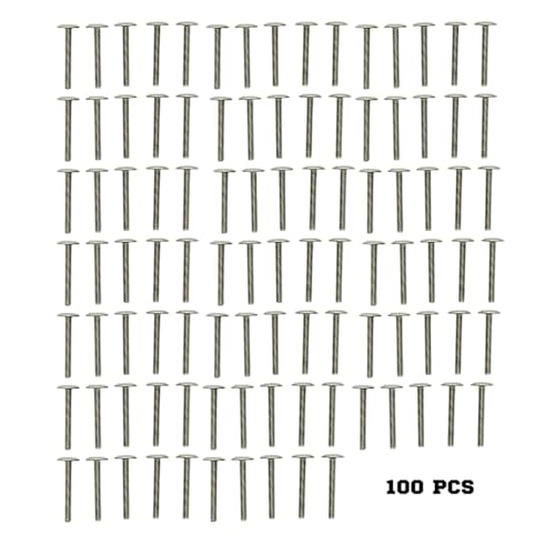 Mighty Fasteners Combo Sidewalk Bolts, 304 Stainless Steel, Hurricane Hardware, 1/4" X 1-1/4", 100-Pack 1/4" X 1-1/4"