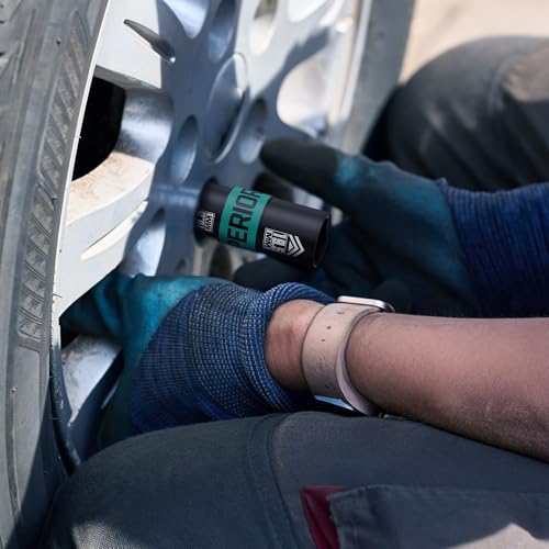 1/2" Drive Lug Nut Socket Set, 16.5-24.5 mm Flip Socket Set, 5 Pcs Thin Wall Nut Sockets with 3" Extension Bar, Remove Bloated Warped, Damaged Lug Nuts 5PCS：16.5MM-24.5MM