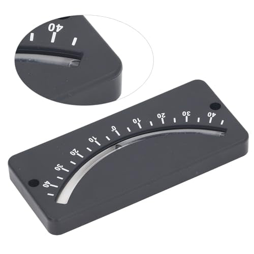 Inclinometer Analogue, -40 to 40 Degree Protractor Inclinometer Car with Damping Fluid, Pipe Inclinometer Slintmeter for Horizontal Micro Angle Measurement