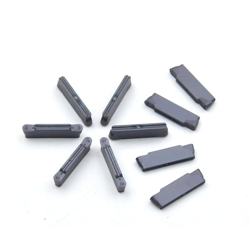 Abtellmesser-Wendeplatte MRMN300-M, Hartmetall, PVD-beschichtet, 10 Stück PVD-Beschichtung