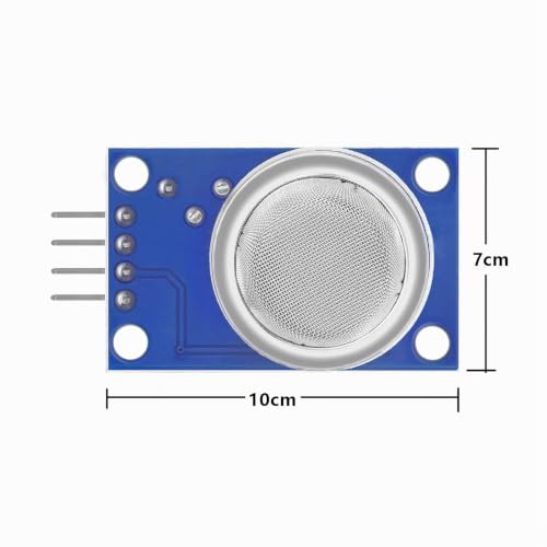 MQ-2 Gas Sensor Module Smoke Sensor Arduino Air Quality Pack of 5 | Gas detection for LPG methane smoke and DIY electronics projects with microcontroller