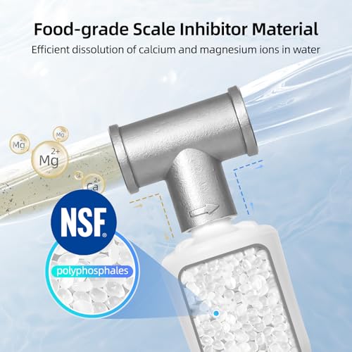 [Bundle]Mizudo Whole House Scale Inhibitor with 1 Pack Replacement Cartridge, Heater Water Softener for Aqua-Pure AP431 AP430SS
