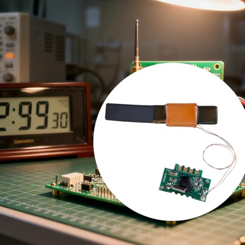 Ausi DCF77 Receiver Module DCF-3850M-800 - With DCF Antenna 1.1-5.05KHz for Radio Controlled Clocks