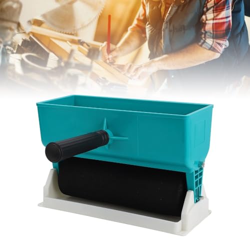 Manual Glue Roller Applicator Portable DIY Handheld Adhesive Applicator Roller for Carpenter Woodworking Spreader Dispenser Coated Glue Spreading