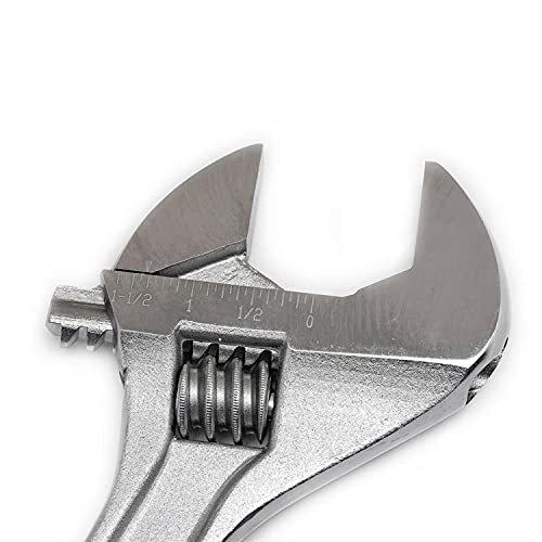 Crescent 12" Adjustable Wrench - Carded - AC212VS, Chrome (Pack of 2) 1 Count (Pack of 2)