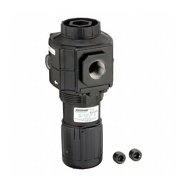 Compressed Air Regulator, Aluminum, 1/2 in NPT, 220 cfm, 300 psi Max Op Pressure, 4ZM22-1 Each