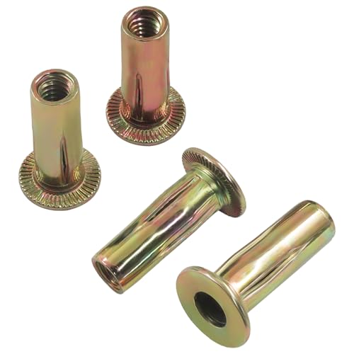 Multi Grip Rivet Nuts, 100 Pcs, 1/4-20