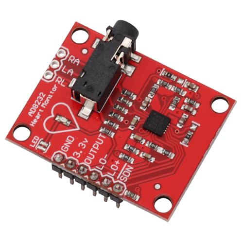 ECG Module AD8232 ECG Measurement Pulse Heart Rate Monitor Module Kit ECG Monitoring Sensor with Cable