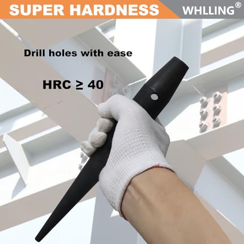 WHLLING Bull Pin Heat-Treaded Steel Ironworker Tools, 1-5/16-inch x 10 Inch
