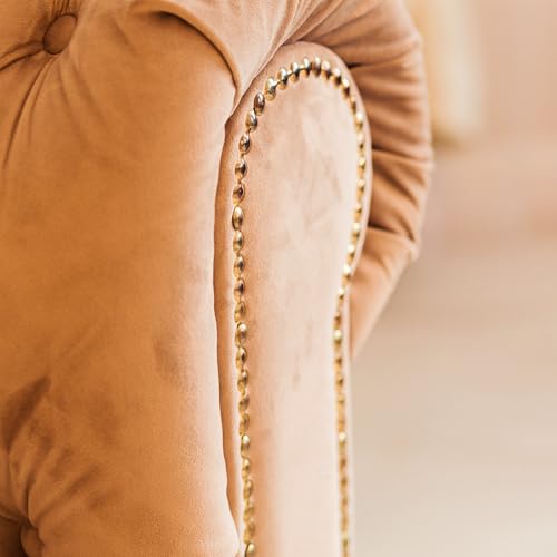 uxcell Upholstery Nailhead Trim, 20 Meters Flower Upholstery Tacks Strips, Decorative Nail Trims with Nails for Sofa Headboard, Chair DIY Furniture Accessory (11mm Bronze)