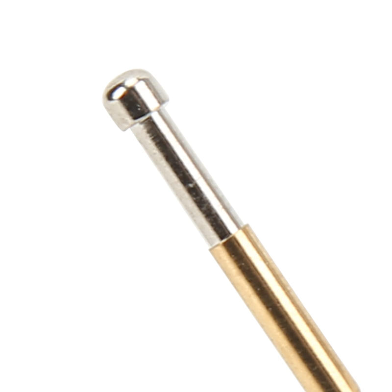 Pack of 100 P125‑D Spring Test Tips Large Round Head Type 2.0 mm Diameter Pogo Pin Test Tools PCB Testing Pin The Spring Test Tip