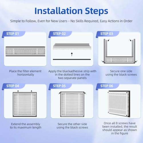 20x20x3 Air Filter Replacement For Zephyr 20x20x3 VGF Series,Foldable 2PACK Foldable 20x20x3-2Pack
