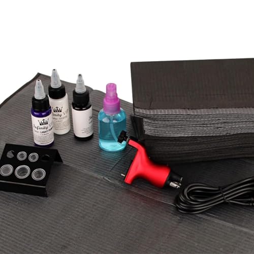 Dental Bib Tattoo Manicure Underlay 3 Layers Disposable Paper Tablecloth | Pack of 50, waterproof accessories. 45 x 33 cm, black