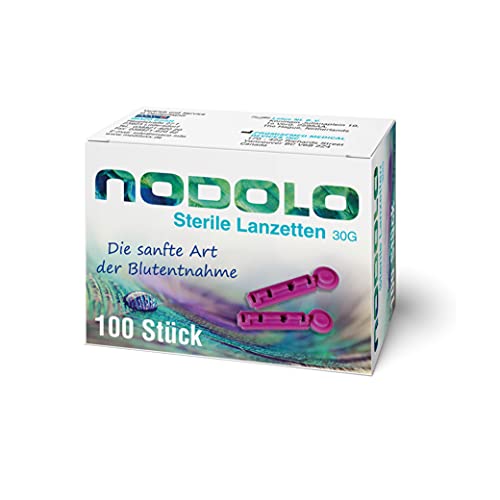 30G Ultra Fine Sterile Lancets, Pack of 100
