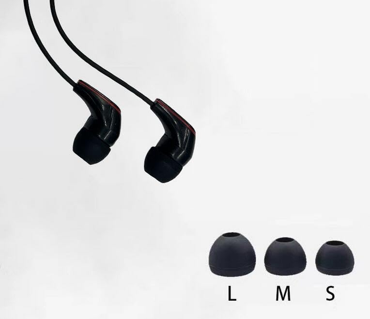 in-Ear Headphones for Meta Quest 3,Stereo Noise Cancelling Headphones Accessories with 3 Sizes Silicone Caps