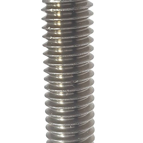 Fastenere Button Head Socket Cap Screws - 8-32 x 7/16" (50 Pack) Stainless Steel 18-8, Full Thread, Bright Plain Finish, Corrosion-Resistant, Machine Thread, Easy to Install w/Allen Socket Drive 8-32 x 7/16" (50 Pack)